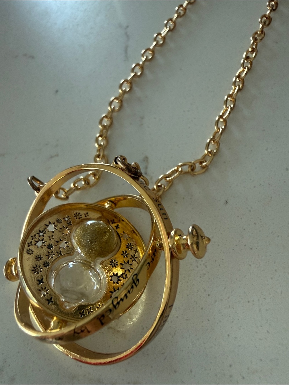 Harry PotterGold Time-Turner Necklace - Picture 5 of 5